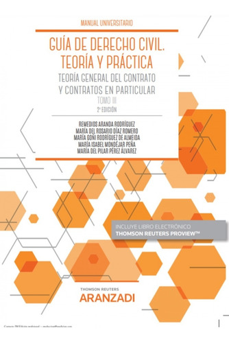 Guia De Derecho Civil Teoria Y Practica - Aranda Rodriguez M