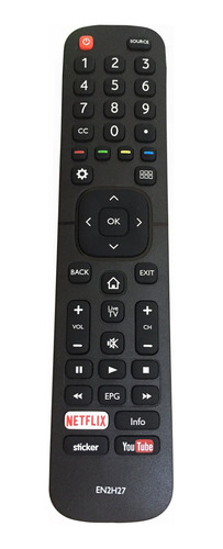 Control Remoto Para Tv Smart Panavox En2h27