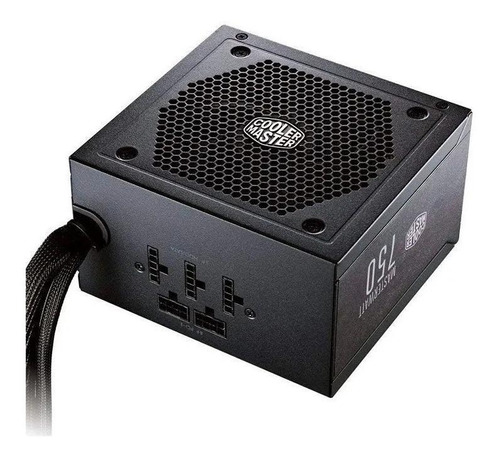 Imagen 1 de 2 de Fuente de poder para PC Cooler Master Technology MasterWatt Series MPX-7501-AMAAB 750W  black 100V/240V
