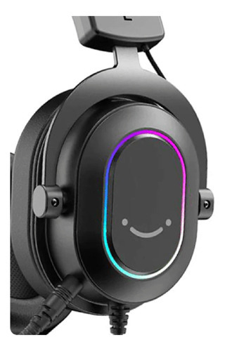 Auricular Fifine H6 Black Color Negro Color de la luz RGB
