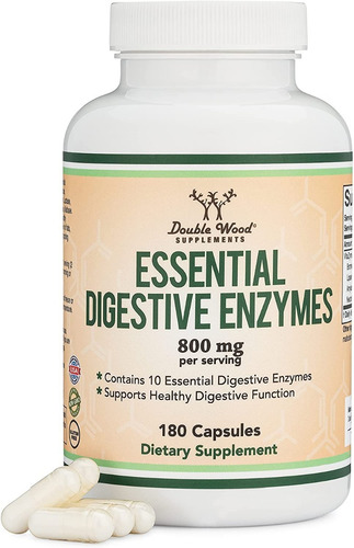 Enzimas Digestivas Enzymes Digestives 180 Caps De Eeuu