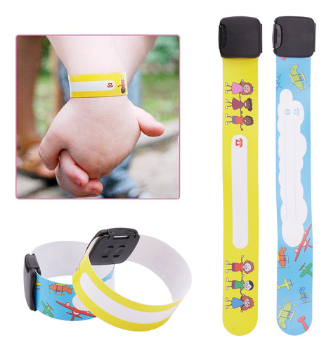 Pulsera Identificativa Reutilizable Que Puede Escribir 12 Un