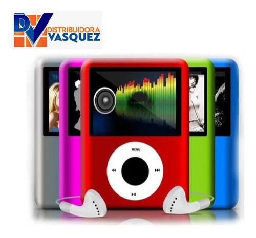 Reproductor Multimedia Mp4 Player Hi Fi Incluye Audífonos