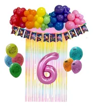 Comprar Cotillón Intensamente 2 Arco Globos Número Cortina Banderín
