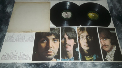 Lp The Beatles White Album Mono Numerado Completo + Rotação