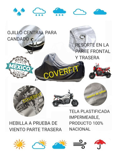 Funda Impermeable Para Motocicleta Honda Navi 