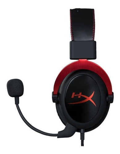 Audífonos gamer HyperX Cloud II KHX-HSCP rojo con luz LED