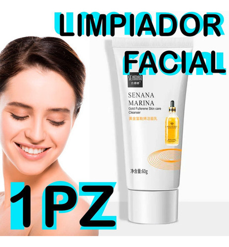 Limpiador Facial 24k Gold Serum Cleanser 60g Hidratante F Tipo De Piel Normal