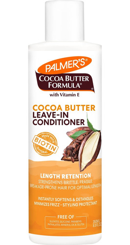 Palmer's Mantequilla De Cacao Y Biotina Acondicionador Sin .
