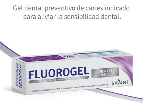 Fluorogel Dientes Sensibles Gel 60g