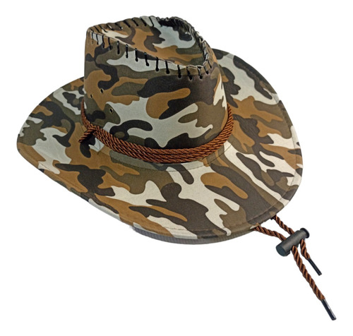 Sombrero Vaquero Para Hombre Y Mujer Sol Camuflaje Militar