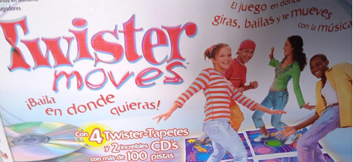 Juego Twister Moves Usado