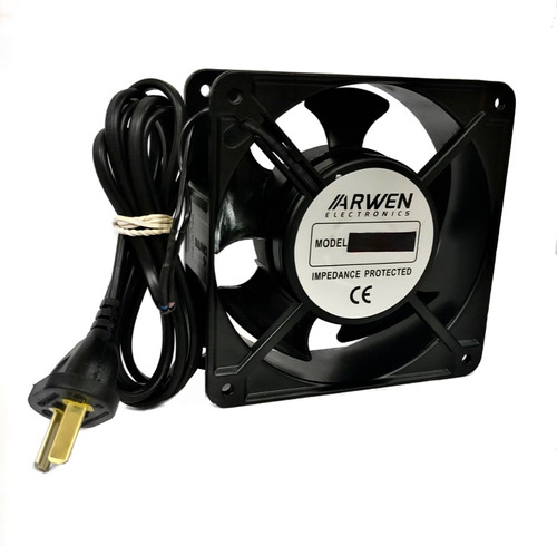 Turbina Cooler Ruleman 4 12cm Cultivo Indoor + Ficha Y Cable