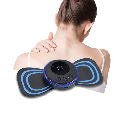 Massageador Portátil Recarregável Dor Pescoço Coluna Pernas