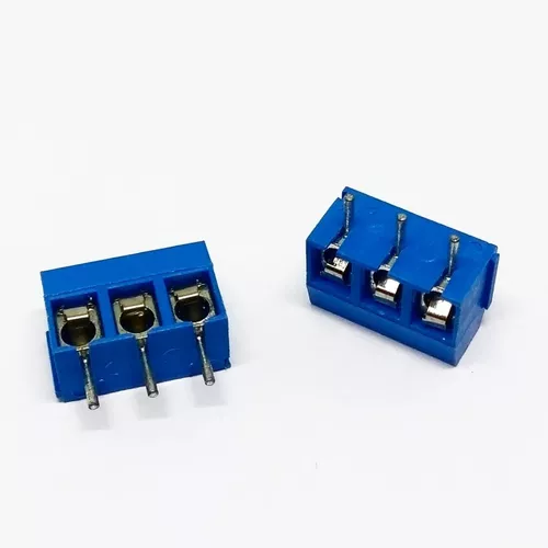 Borne Kre 3 Vias Kf-301 3t Azul - Mini (possuímos Atacado)