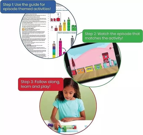 Conjunto De Actividades Numberblocks Mathlink Cu