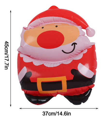 Bola De Decoración Navideña, 60 Cm, Inflable Para Exteriores