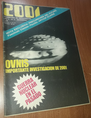 Revista 2001 Periodismo De Anticipacion N°8  Ovnis