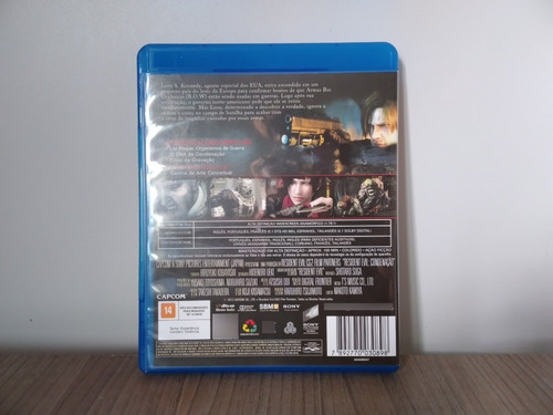 Imagem 3 de 3 de Bluray Original Resident Evil Condenação, Blu-ray