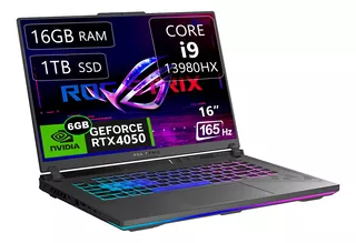 Rog Strix G16 G614ju, Core I9, 16gb, 1tb Ssd, Rtx4050, 16p