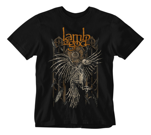 Camiseta Groove Metal Metalcore Lamb Of God C6