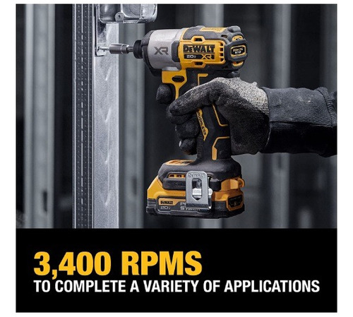 Dewalt Xr - Atornillador Industrial Dcf845b Amarillo Frecuen