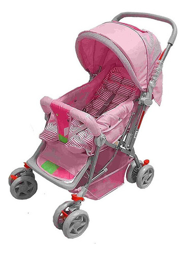 El cochecito de bebé Princess Pink tiene una capacidad de hasta 15 kg