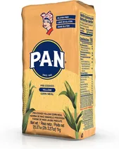 Comprar Harina Pan De Maíz Amarillo Precocido Arepas Tortillas Masa
