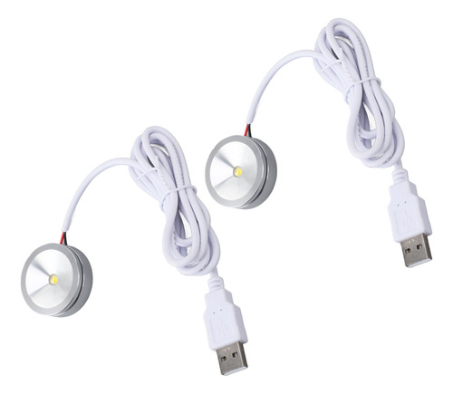 Cable Led De 4.2 Pies Con Enchufe Usb Redondo Para Pantalla