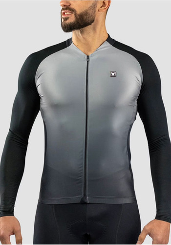 Camisa Masc Free Force Start Gradient Stell Peluciada M Long