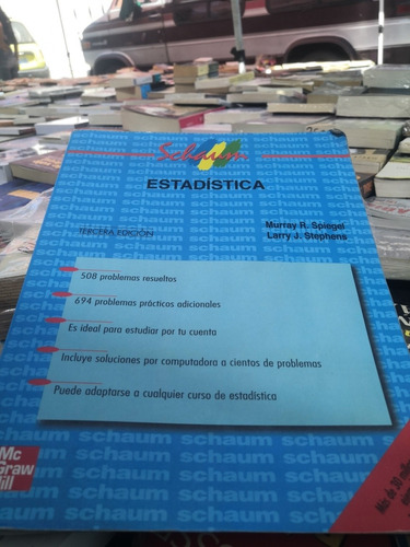 Estadística, Spiegel. 3 Edición. Serie Schaum. 