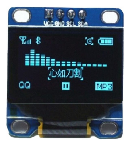 Pantalla LCD en serie para Arduino Oled 0.96 Graphic 128x64 I2C
