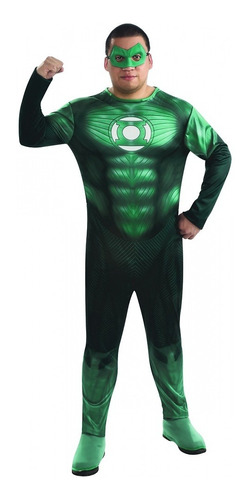 Disfraz De Hal Jordan Linterna Verde Talla Plus Para