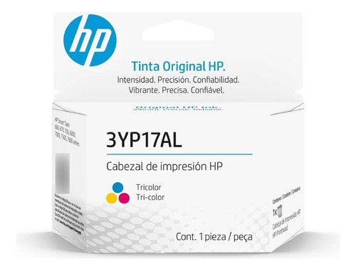 Cabezal De Impresion Hp Tricolor Smart Tank 3yp17al