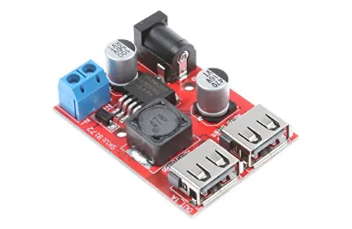 Módulo De Fuente De Alimentación Usb Dual Noyito De 5 V, 3 A
