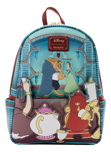 Loungefly Disney Mochila La Bella Y La Bestia Biblioteca