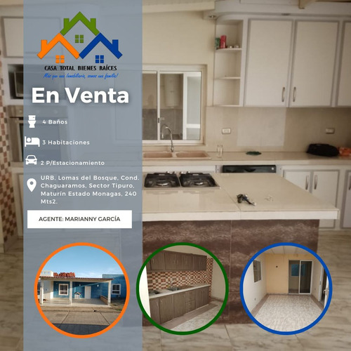  Se Vende Casa En La Urbanizaciom Lomas Del Bosque Cond. Chaguaramos 