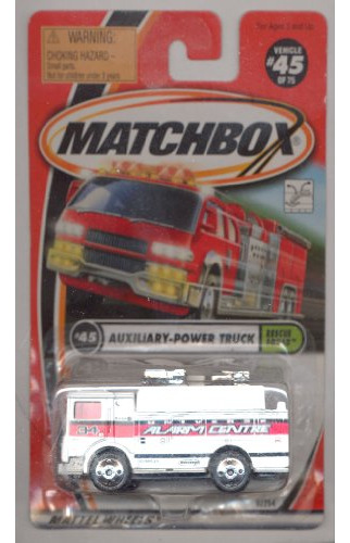 Matchbox Camión Auxiliar De Rescate Blanco 1:6 Matchbox-1110