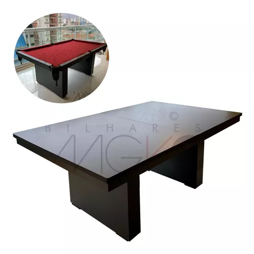 Mesa de jantar sinuca e ping pong