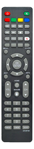 Control Para Winia Smart Tv Rc-901ba Netflix + Funda Y Pila
