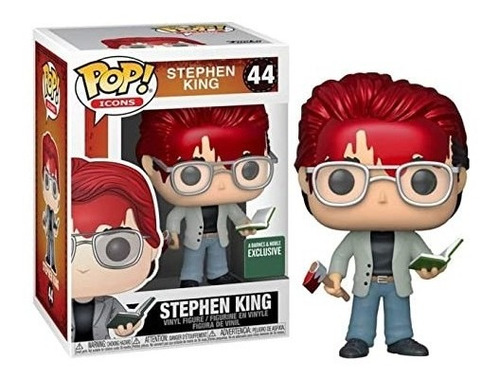 Funko Pop Horror Stephen King W/axe And Book Ex 44
