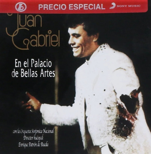 En El Palacio De Las Bellas Artes Juan Gabriel 2 Discos Cd 
