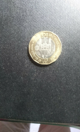 Moneda De Colección De Veinte Pesos 500 Años De Memoria Hist