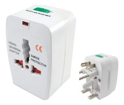 Adaptador Universal De Contactos Para Viaje. Tomacorriente 