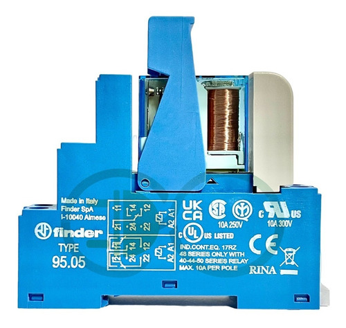 10x 495270120050spa Relé Mod De Interface 8a 2rev 12v Finder