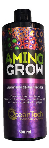 Ocean Tech Amino Grow - 500ml - Aminoácidos P/ Corais