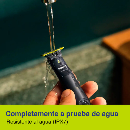 Philips Oneblade Qp1425/10, Nuevo Peine Recortador Ajustable Para Barba 5 En 1, Uso En Seco Y Mojado. Recorta, Perfila Y Afeita.