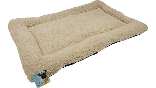 Tapete Cama Perro Transportadora Kennel Beige Med 52x35cm