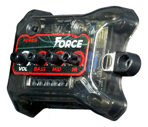 Mini Player Ajk Apl1012 50w Force Bt Caixa Bob Amplificado