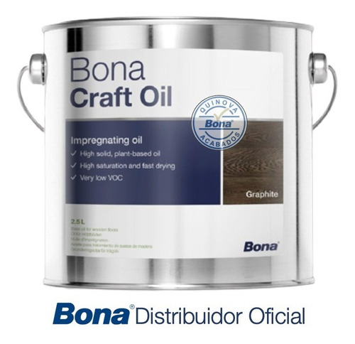 Aceite Para Pisos De Madera Bona Craft Oil Pure (natural)